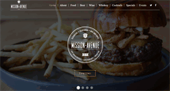 Desktop Screenshot of missionavebarandgrill.com